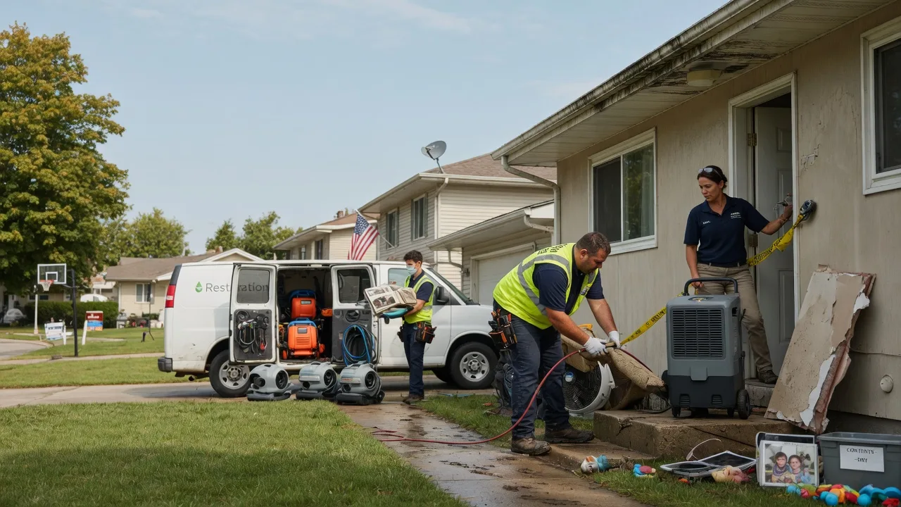 Water Damage Restoration in Baroda, MI near me